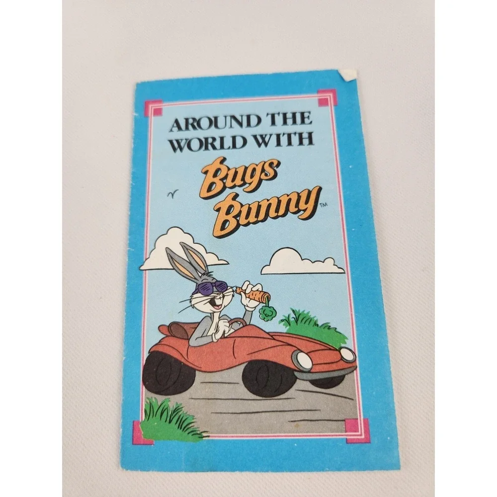 Vintage‎ 1990s Tyson Looney Tunes Cartoon Booklet Project Coin Rub Book Pamphlet